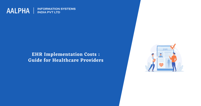 EHR Implementation Costs : Guide for Healthcare Providers