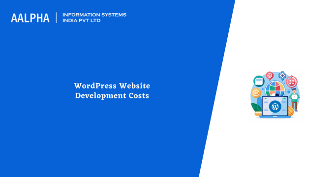 wordPress website development costs